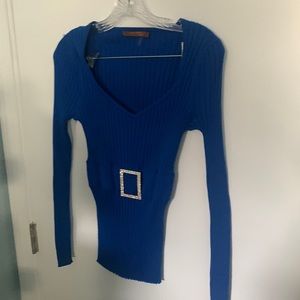 Belldini Blue Blouse Size M